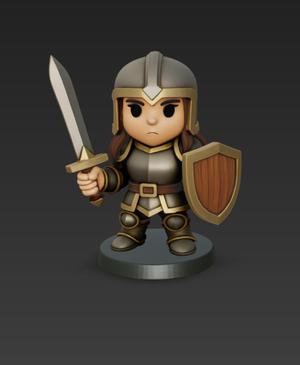 Female Soldier RPG
