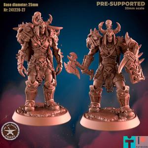 Orc Female Heritage Tank Two Models