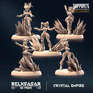 Crystal Arrow Set x5