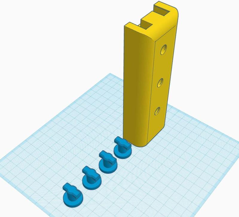 X52 joystick chair mount