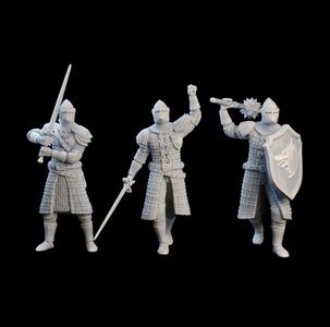 Hound Knights (3pcs) - Swords and Magic Kickstarter