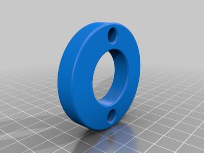 Door handle hole spacer