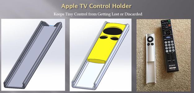 Apple TV Control Holder