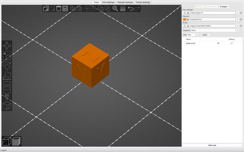 Calibration cube