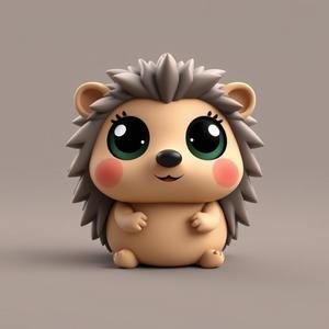 Cute Hedgehog - Perfect for Kids and Desk Decoration
