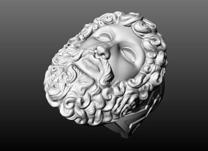 Zeus-Inspired Ring