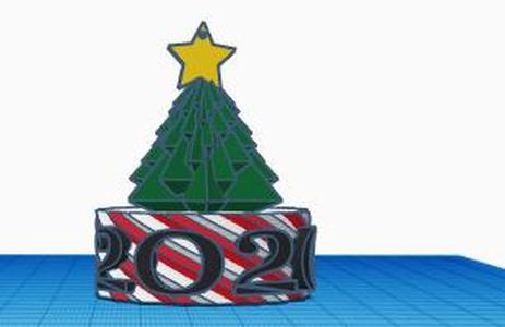 2020 Twist Ornament