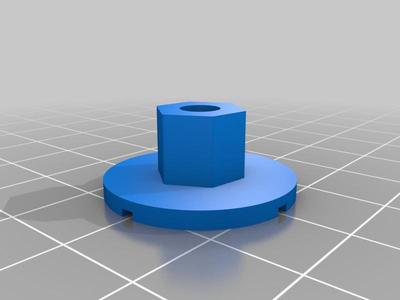 M10/M5 wide base nut