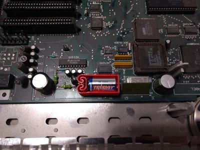 Half-AA Battery Holder
