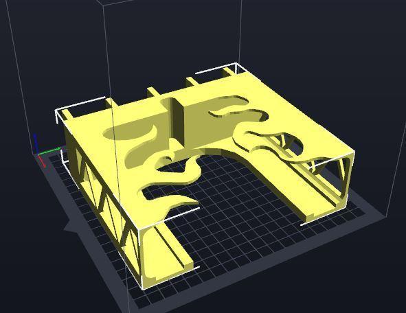 Focurite 2i2 holder for SKADIS board