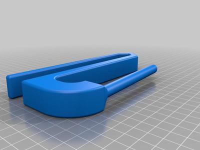 Pistol hanger for safe