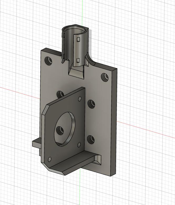 Hypercube linear rail BMG Aero/Mellow Wind mount