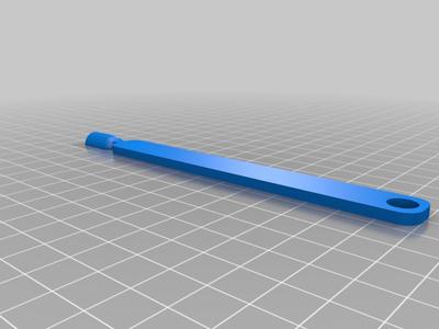 Thicker nail Polish swatch stick