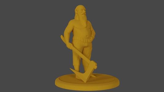 Dwarf Barbarian