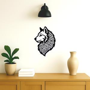 Wolf wall decoration