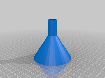 Bottle funnel for glass Kombucha bottle