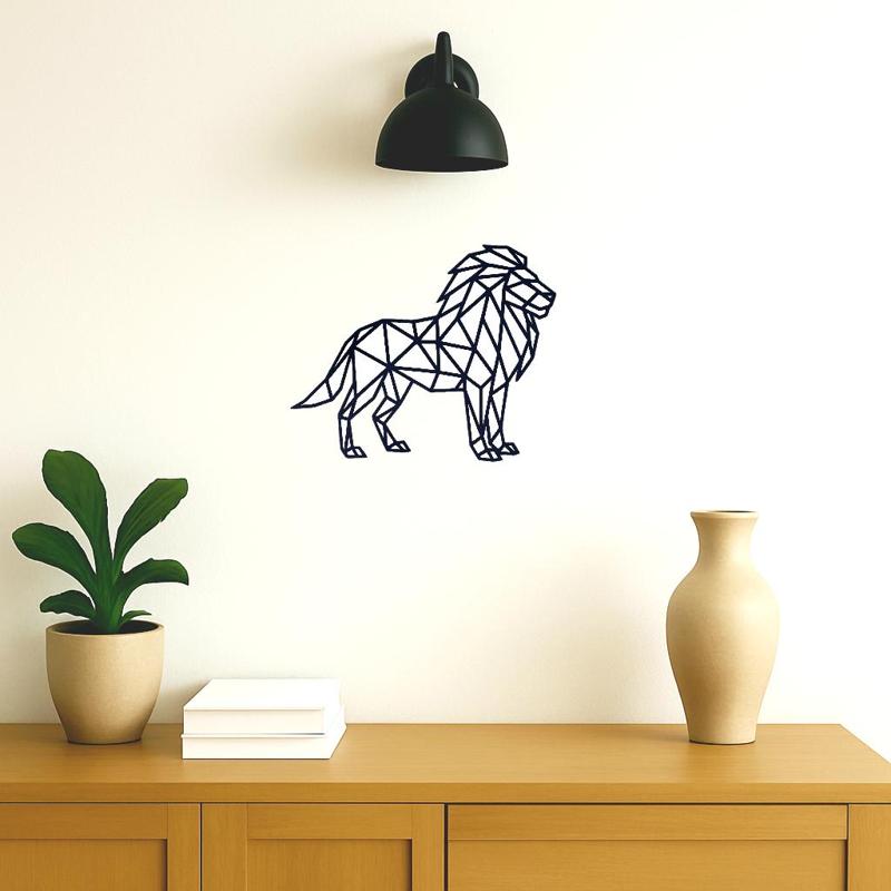 Lion wall decoration