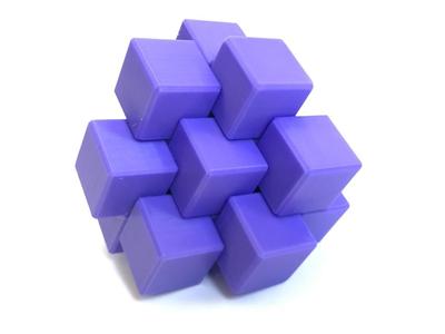 Multi-Grain Burr - Assembly puzzle by Stewart Coffin (STC #275-A)
