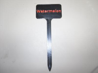 Plant Label Watermelon
