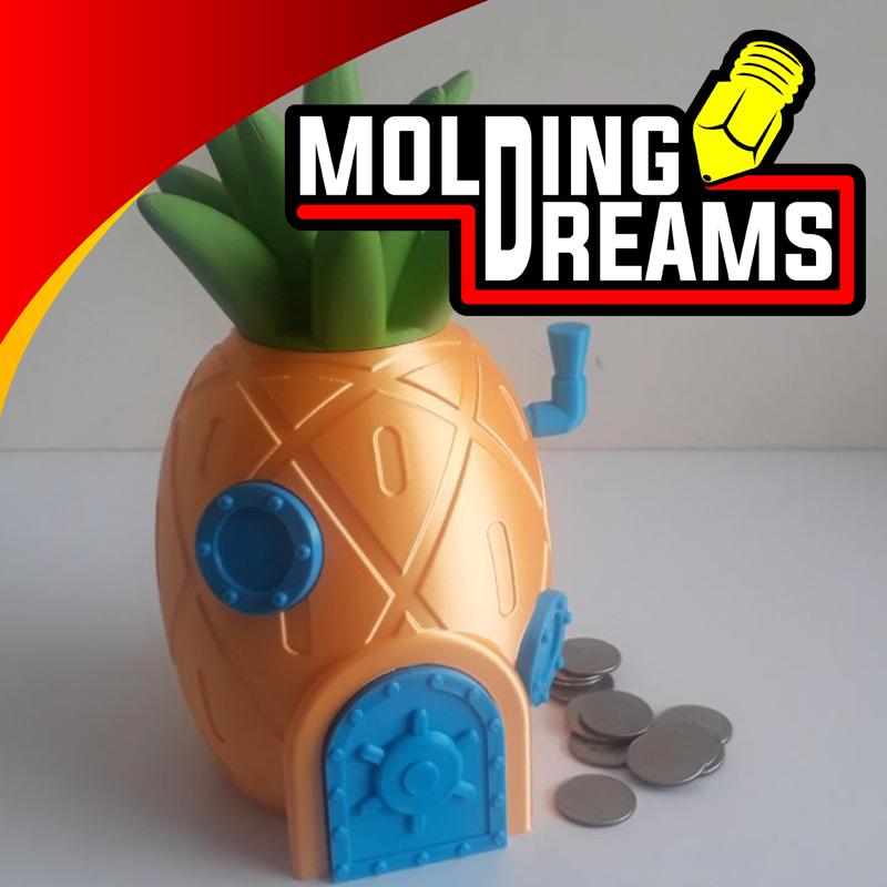 Sponge Bob Piggy Bank Pineapple - Sponge Bob piggy bank