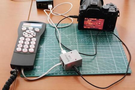 SynScan micro USB adapter and Camera control port