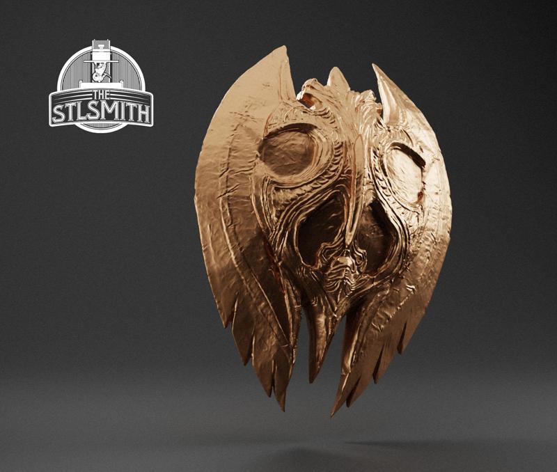 Glass Shield Skyrim Life Size Prop STL