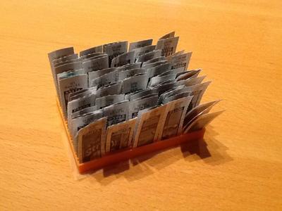 Safeway Monopoly Gamepiece Organizer
