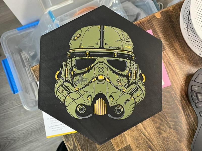 Star Wars Stormtrooper - Hueforge + ChromaLink
