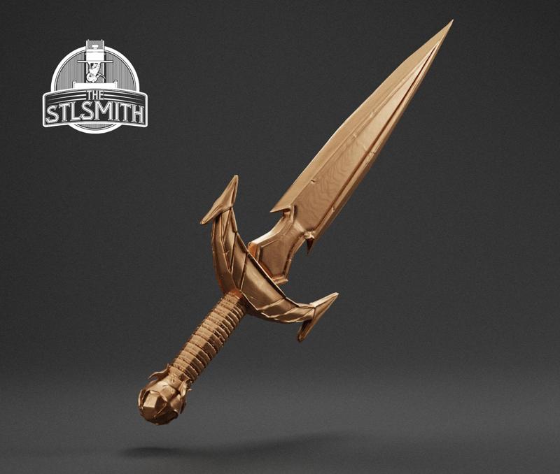 Mehrune's Razor Skyrim Life Size Prop STL