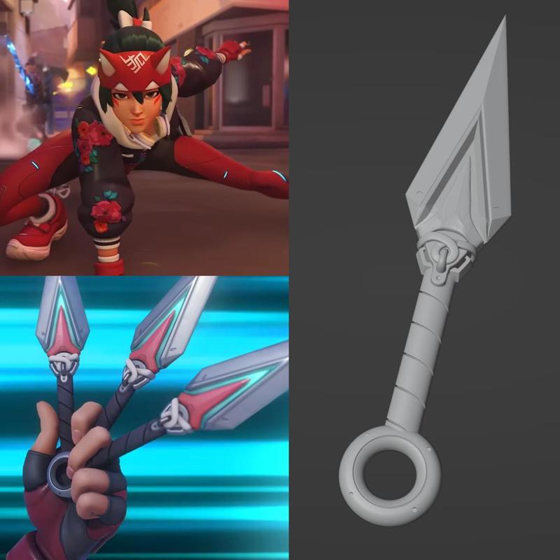 Overwatch | Kiriko's kunai