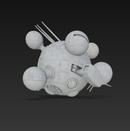 Pilaf Flying fortress - Dragon Ball