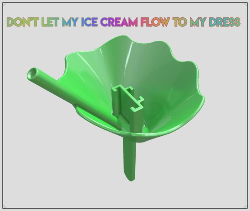 Don't let my ice cream flow to my dress v2