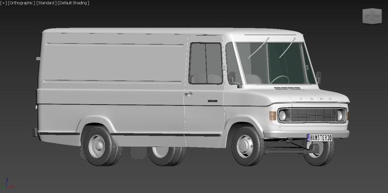 Ford A-Series Panel Van 1973