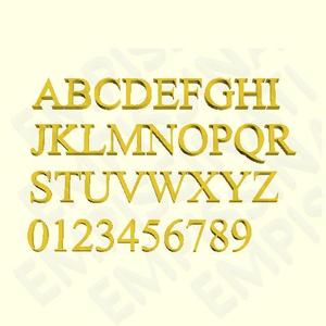 TIMES NEW ROMAN - 3D LETTERS, NUMBERS AND SYMBOLS