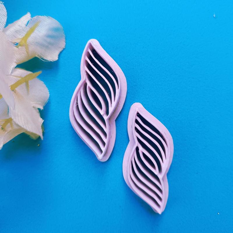 1 pcs earrings v8 clay cutter