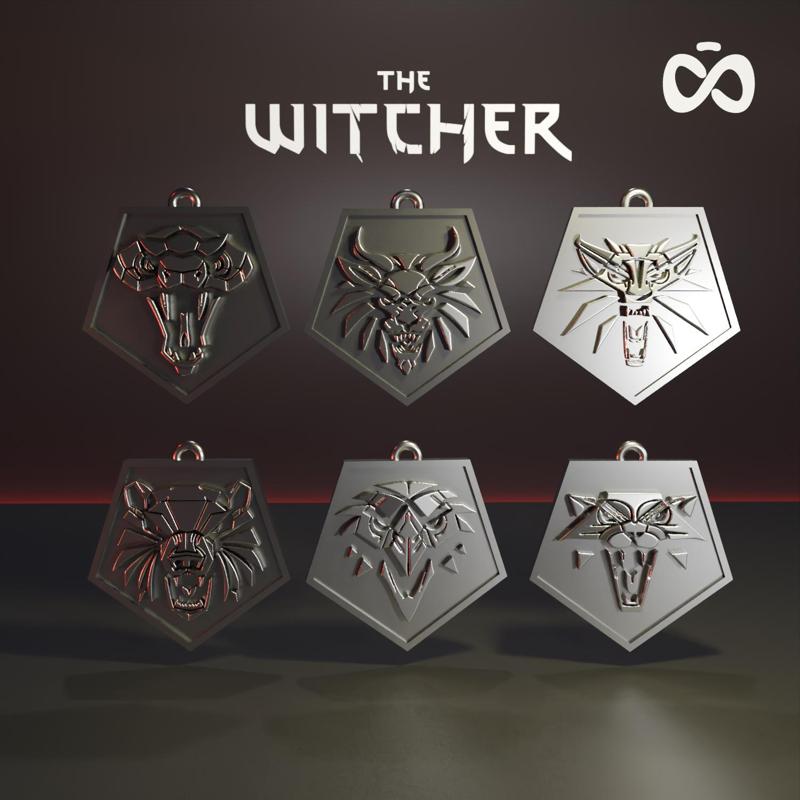 Witcher School Pendant Bundle