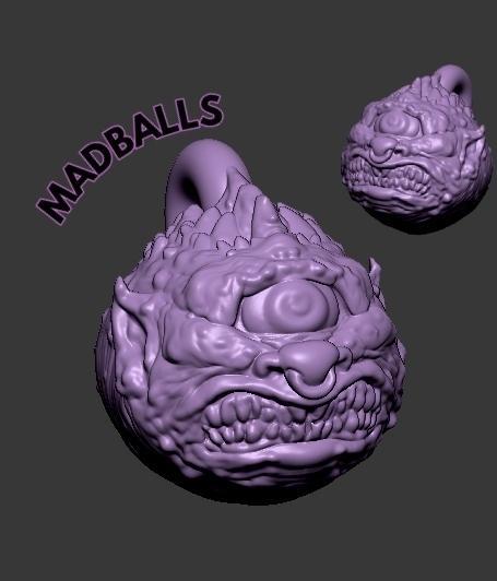 KEY RING - MADBALLS CLASICA