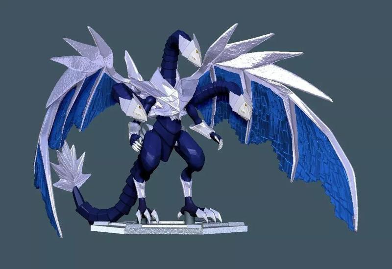 Trishula 3D Printable Figure Yugioh 5ds