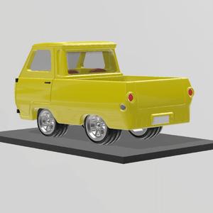 FORD ECONOLINE 1/64 COMPLETE MODEL PICKUP TRUCK
