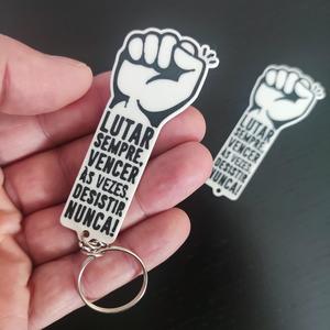 MOTIVATIONAL KEYCHAIN, TO NEVER GIVE UP