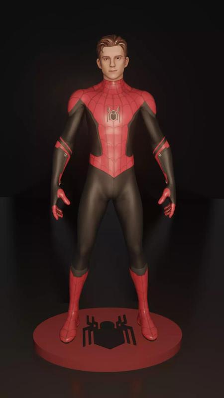 Spider-Man spider man statue