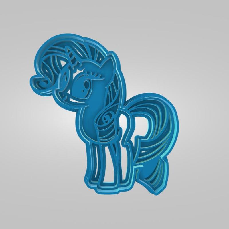 Rarity Cookie Cutter from My Little Pony