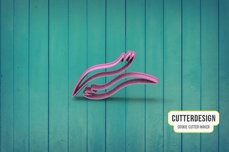 Unicorn Eyelashes Unicorn Eyelashes Cookie Cutter M3