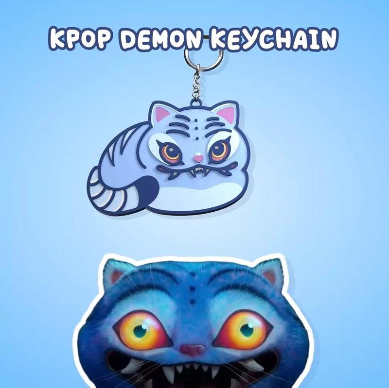 Kpop Demon Hunters - Blue Tiger Keychain