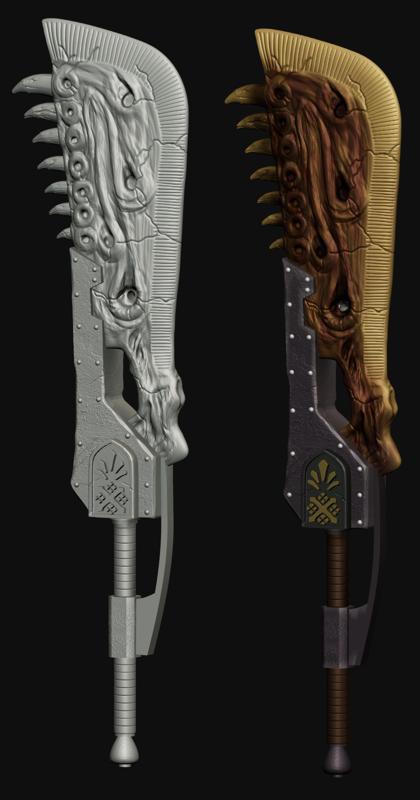 Monster Hunter Bone Weapon Sword