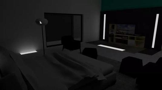 Luxury Mansion night