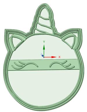 Unicorn 1.1 cookie cutter