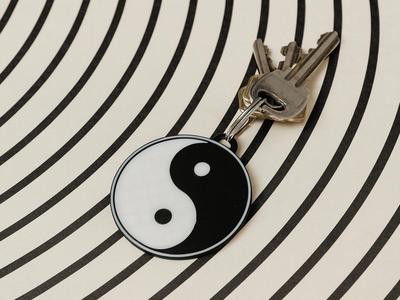 Yin e Yang KEYCHAIN