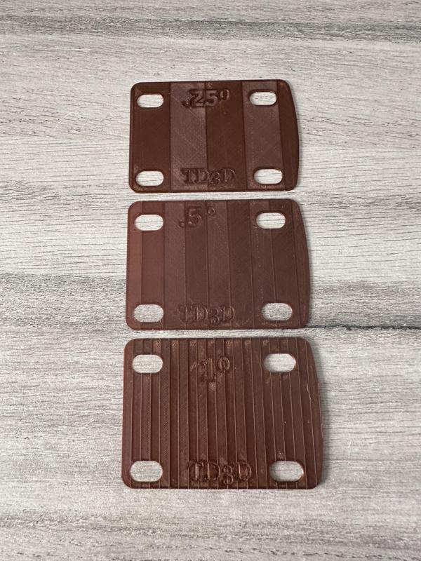 Fender Strat neck pocket shim