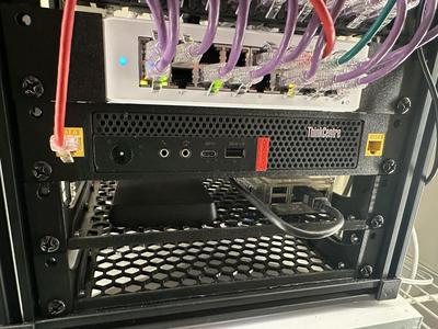 10" rack mount for Lenovo m75q